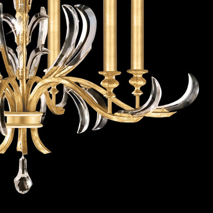 Fine Art Beveled Arcs 37" Chandelier