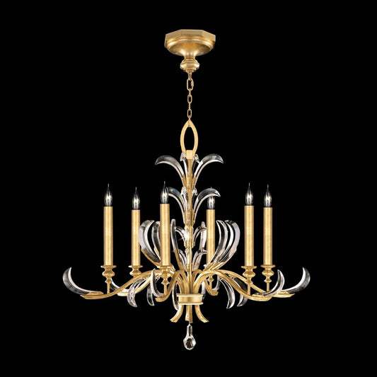 Fine Art Beveled Arcs 37" Chandelier