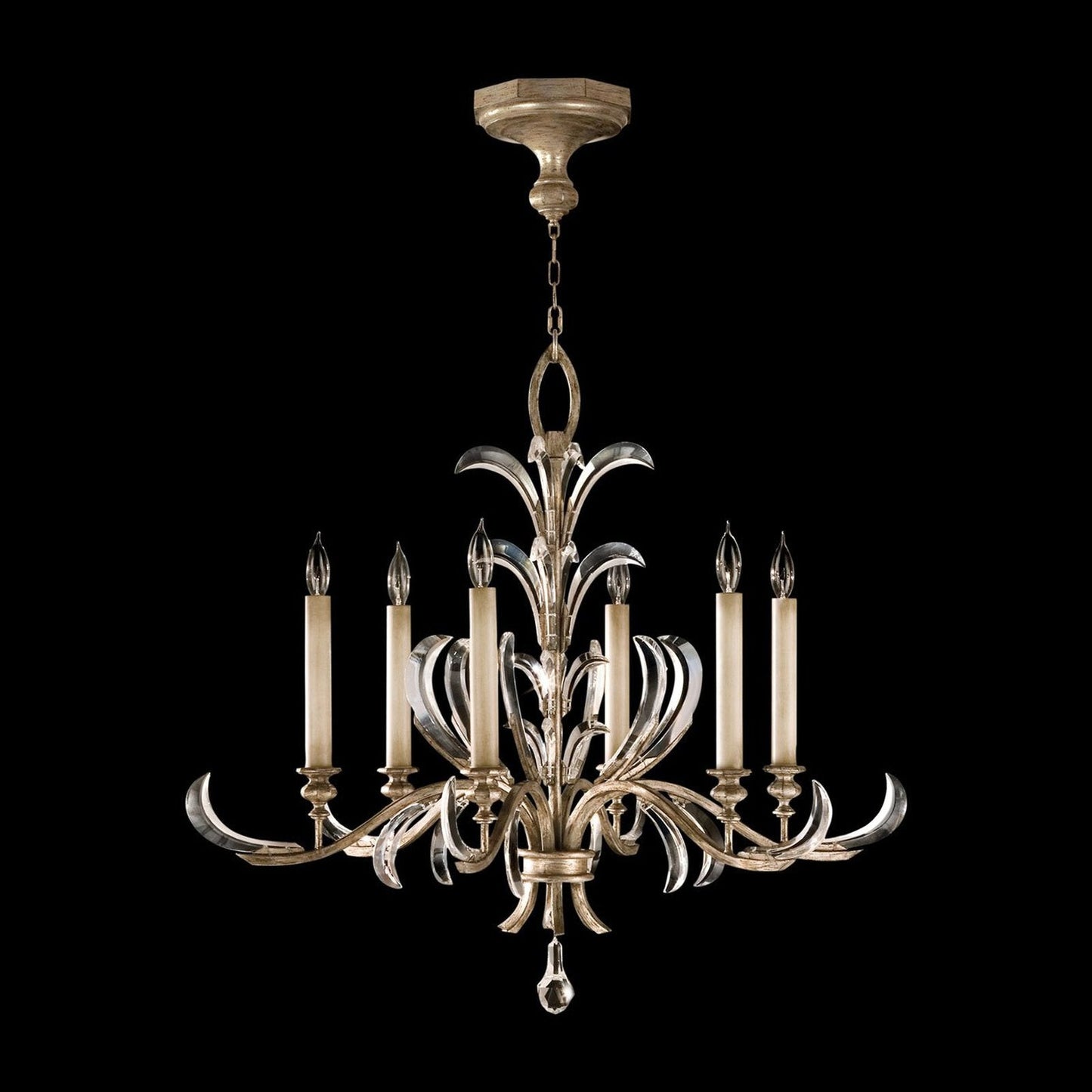 Fine Art Beveled Arcs 37" Chandelier