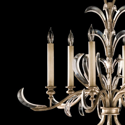 Fine Art Beveled Arcs 37" Chandelier