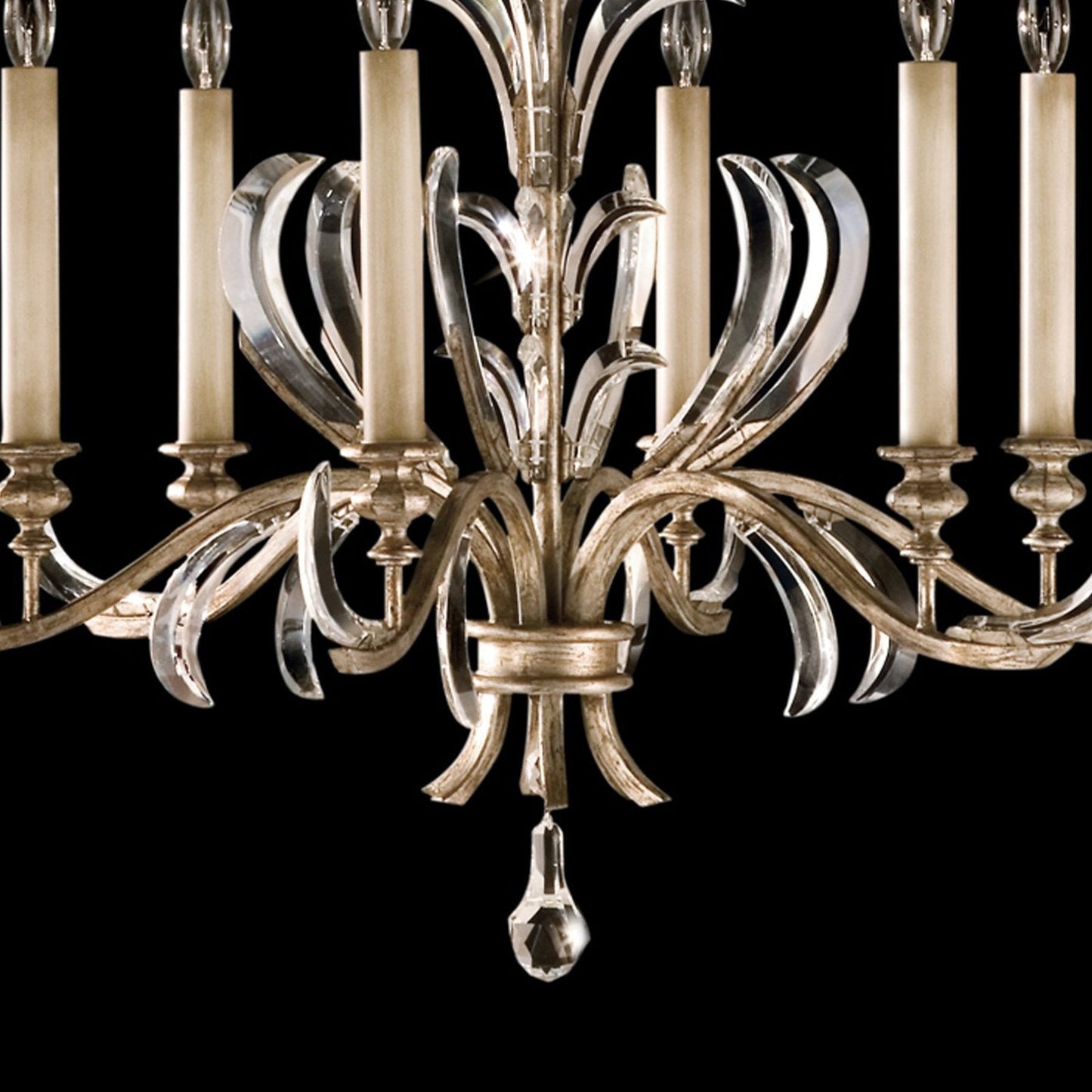 Fine Art Beveled Arcs 37" Chandelier