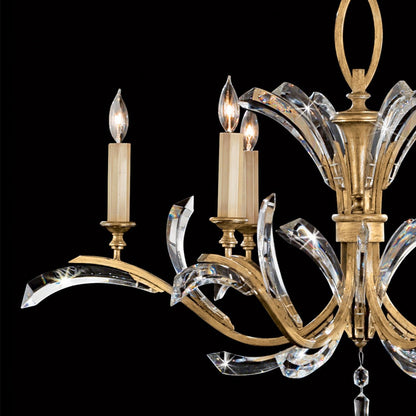 Fine Art Beveled Arcs 42" Chandelier