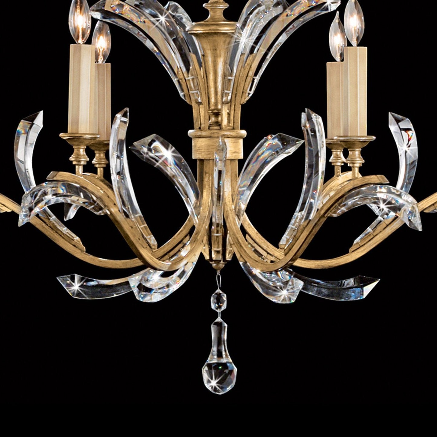 Fine Art Beveled Arcs 42" Chandelier