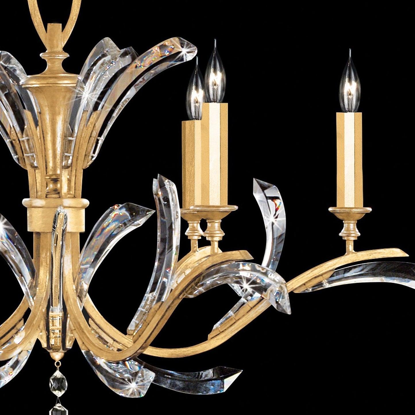 Fine Art Beveled Arcs 42" Chandelier