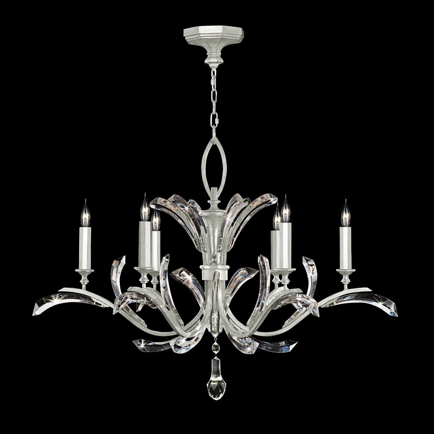 Fine Art Beveled Arcs 42" Chandelier