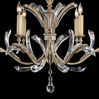 Fine Art Beveled Arcs 42" Chandelier