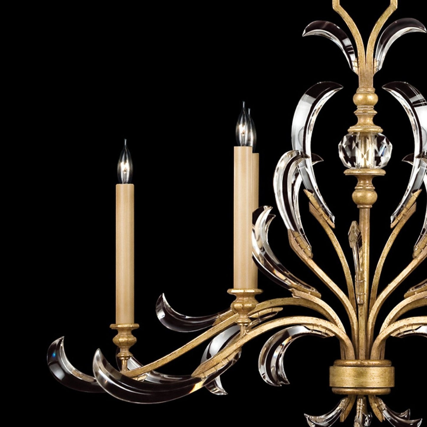 Fine Art Beveled Arcs 44" Chandelier