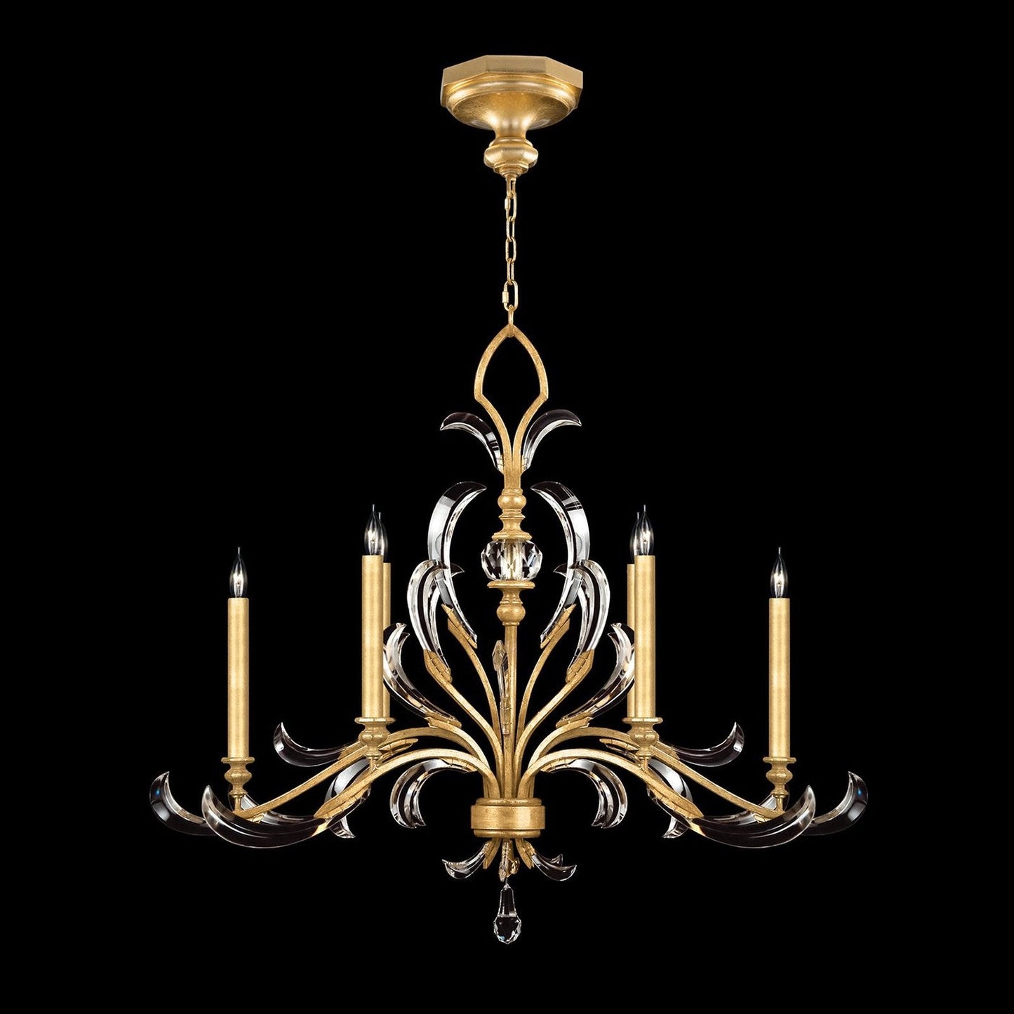 Fine Art Beveled Arcs 44" Chandelier