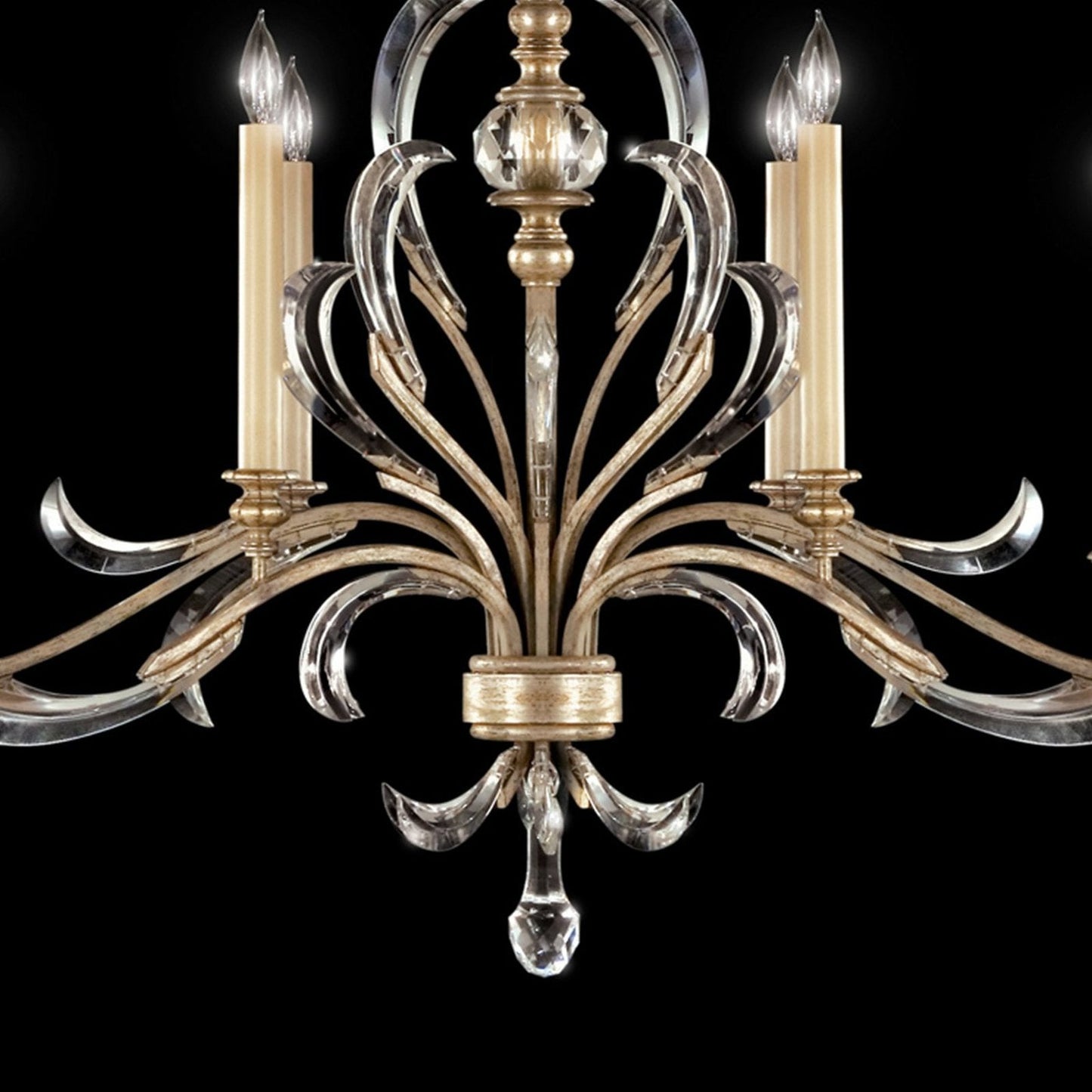 Fine Art Beveled Arcs 44" Chandelier