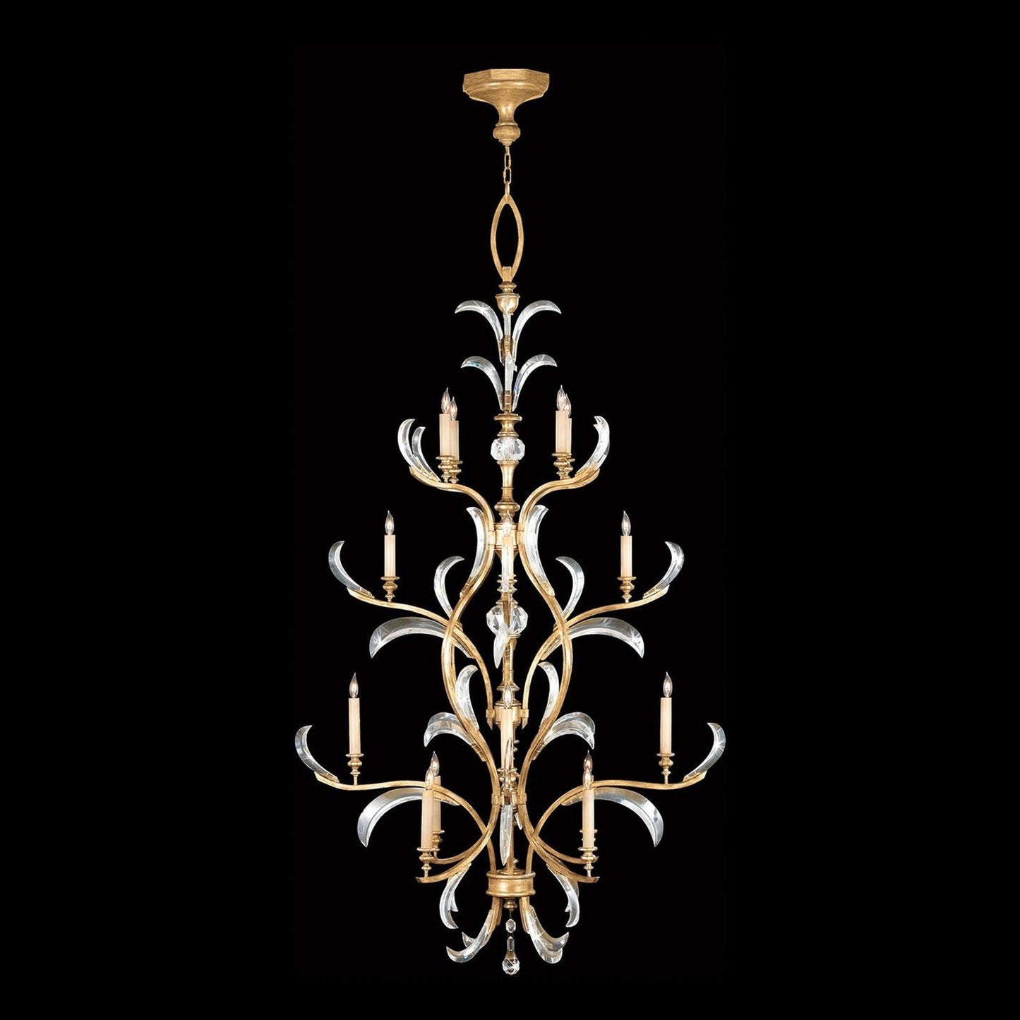 Fine Art Beveled Arcs 48" Chandelier