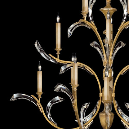 Fine Art Beveled Arcs 56" Chandelier