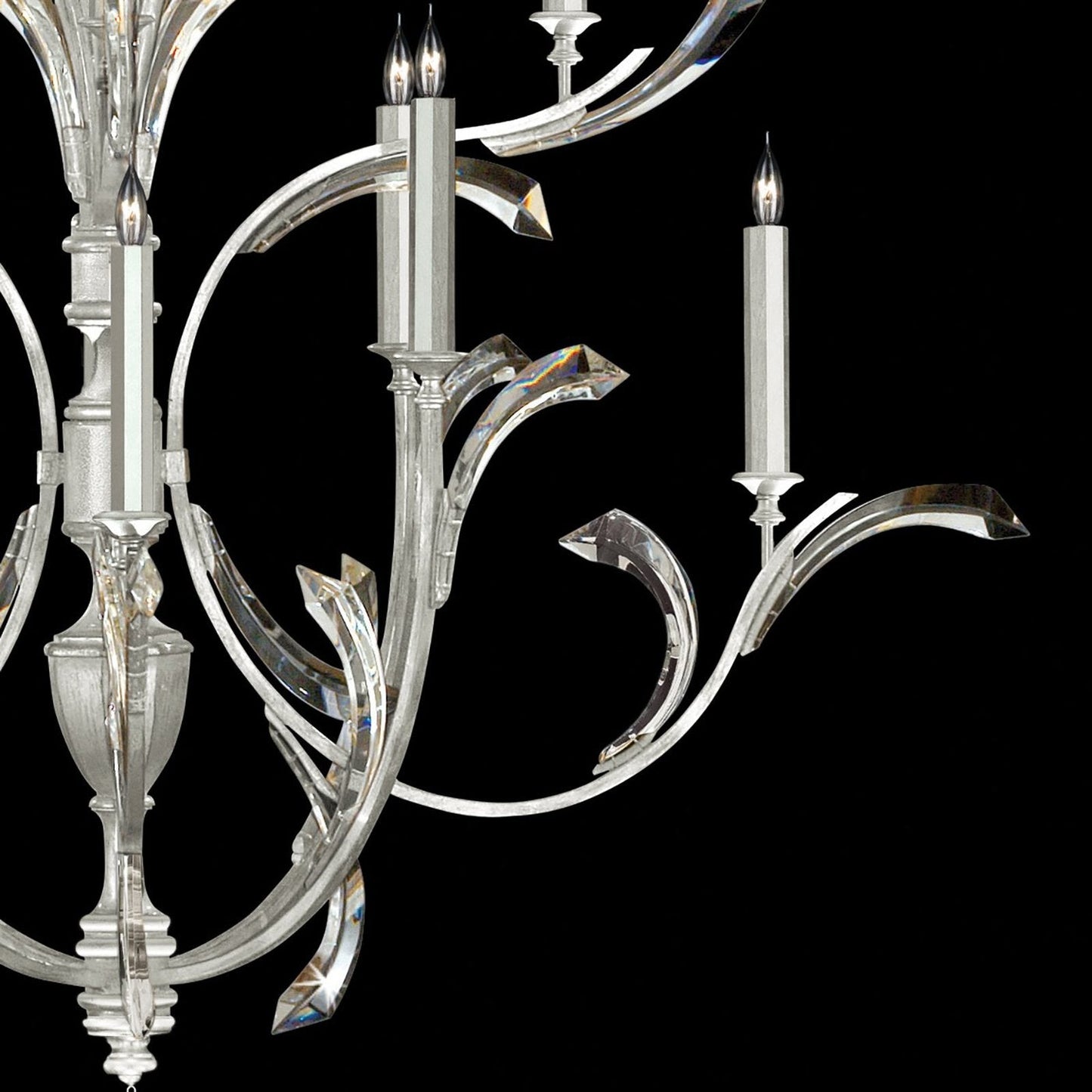 Fine Art Beveled Arcs 56" Chandelier