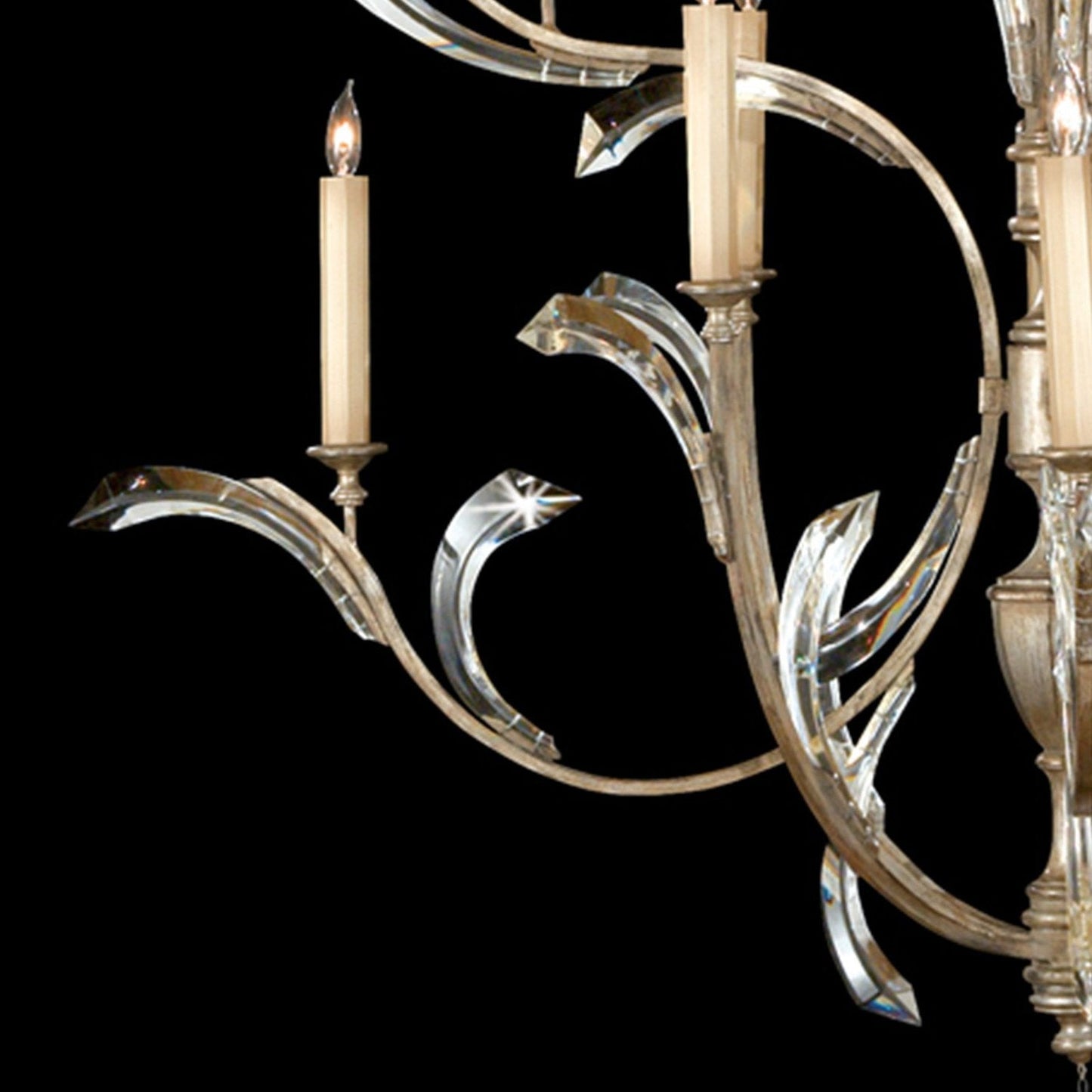 Fine Art Beveled Arcs 56" Chandelier