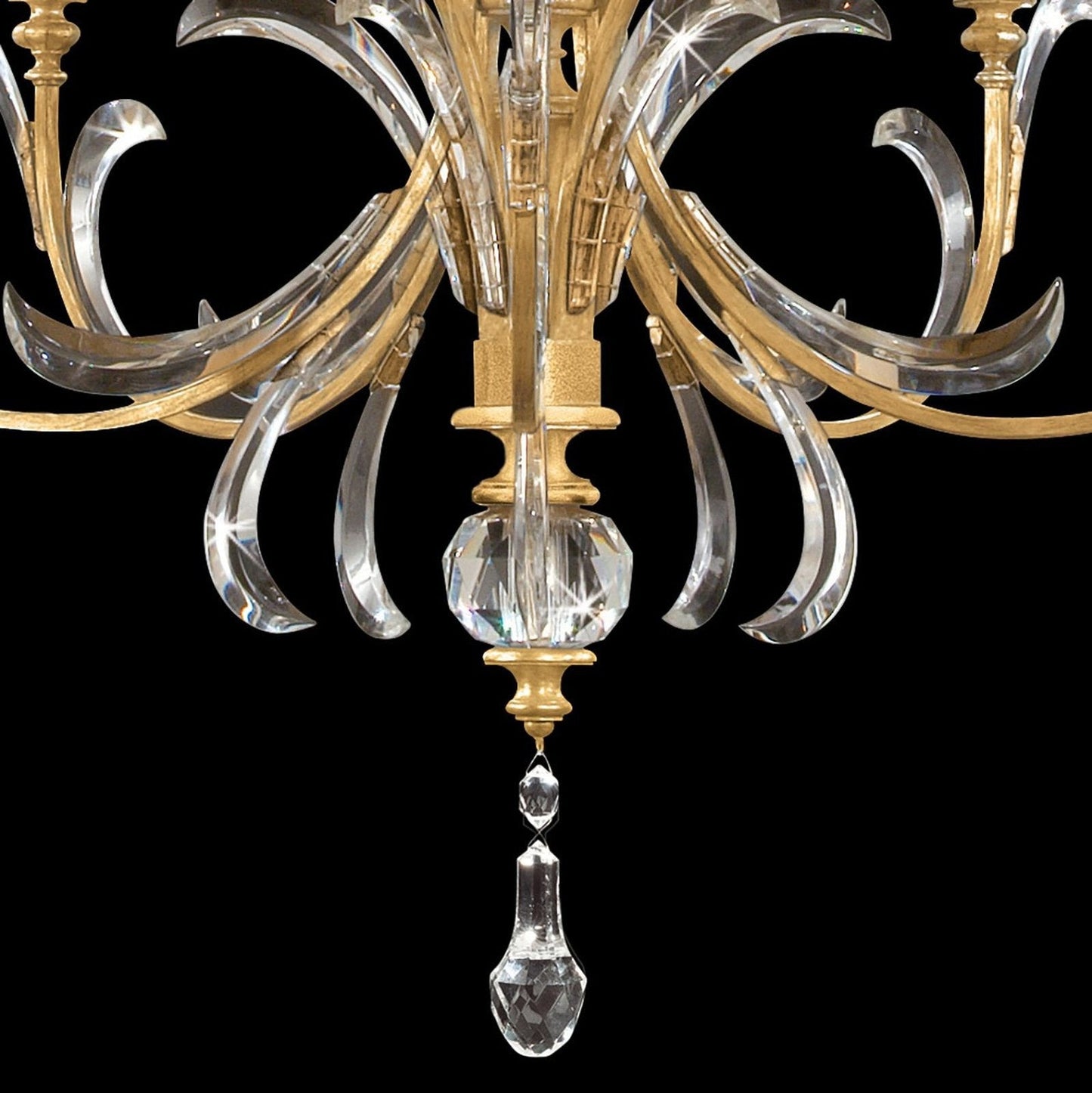 Fine Art Beveled Arcs 56" Round Chandelier