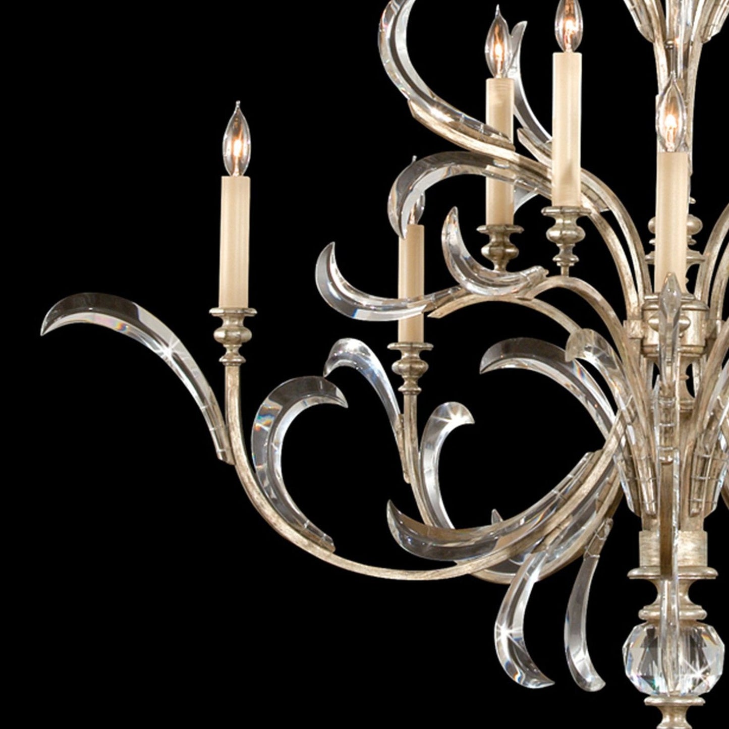 Fine Art Beveled Arcs 56" Round Chandelier