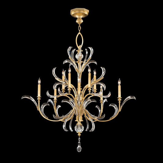 Fine Art Beveled Arcs 56" Round Chandelier