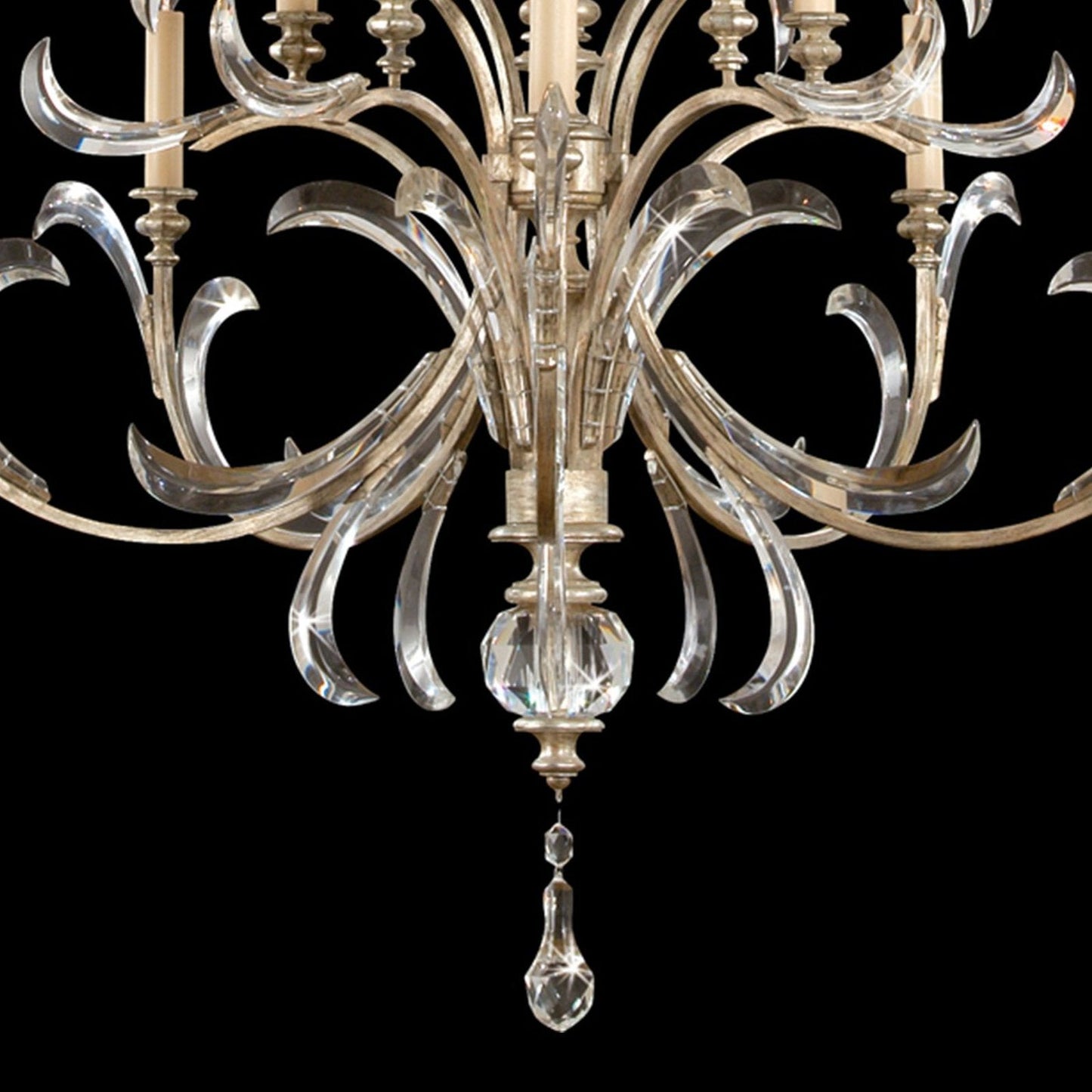 Fine Art Beveled Arcs 56" Round Chandelier