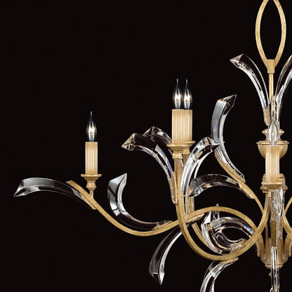 Fine Art Beveled Arcs 57" Chandelier