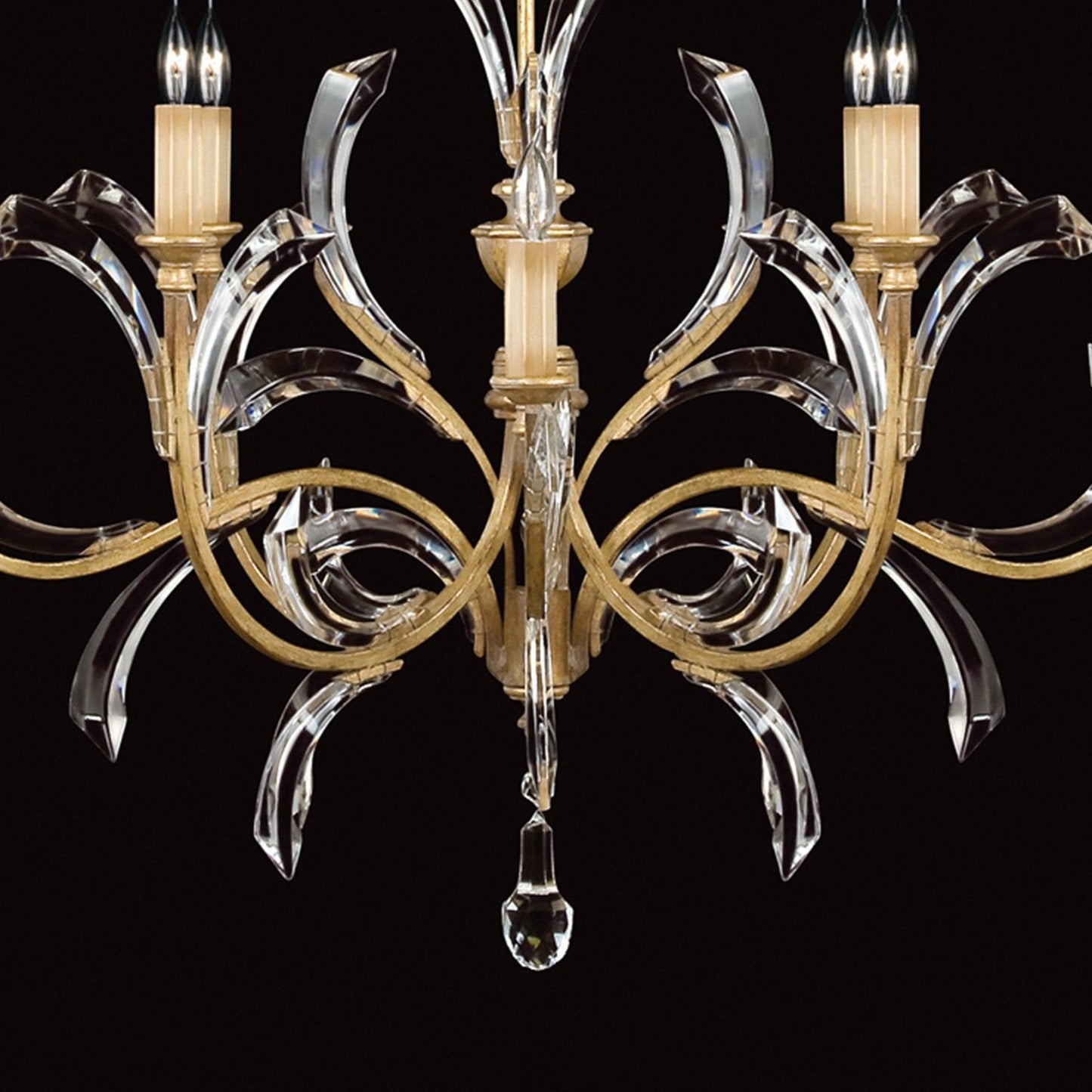 Fine Art Beveled Arcs 57" Chandelier