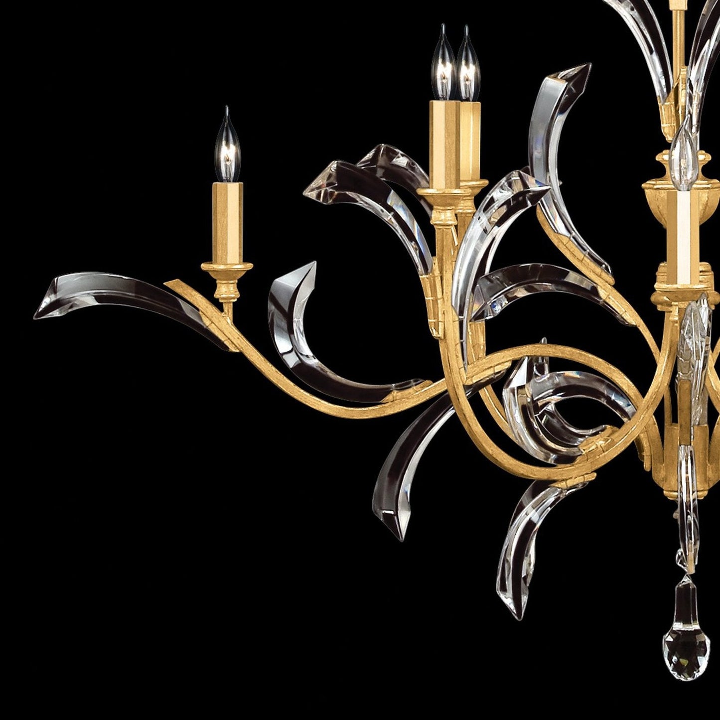 Fine Art Beveled Arcs 57" Chandelier