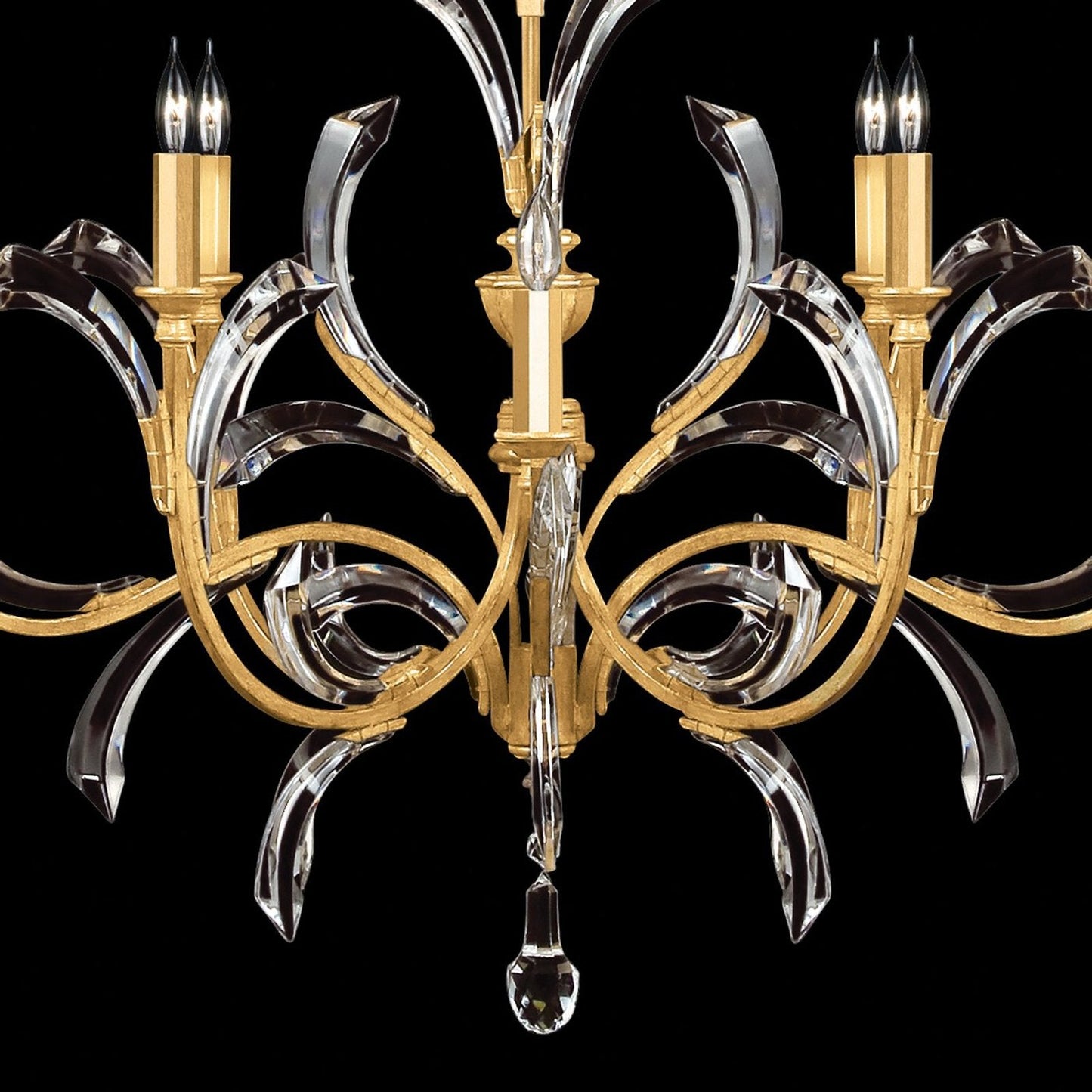 Fine Art Beveled Arcs 57" Chandelier