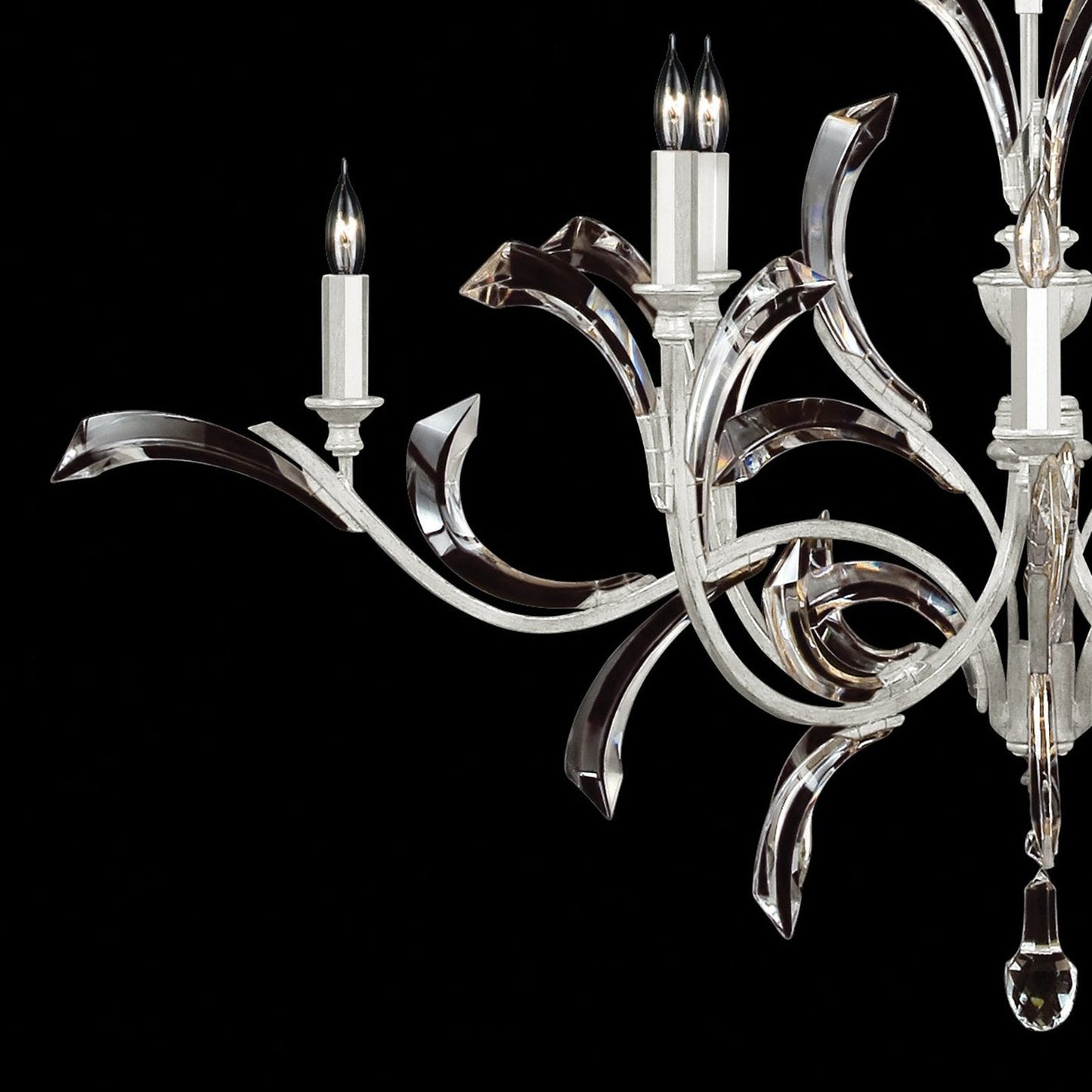 Fine Art Beveled Arcs 57" Chandelier