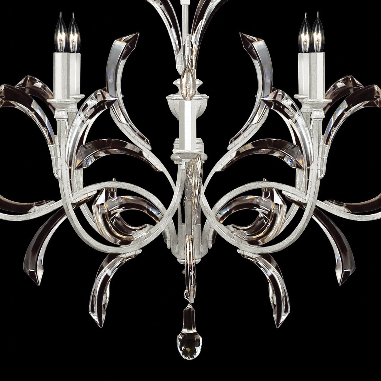 Fine Art Beveled Arcs 57" Chandelier