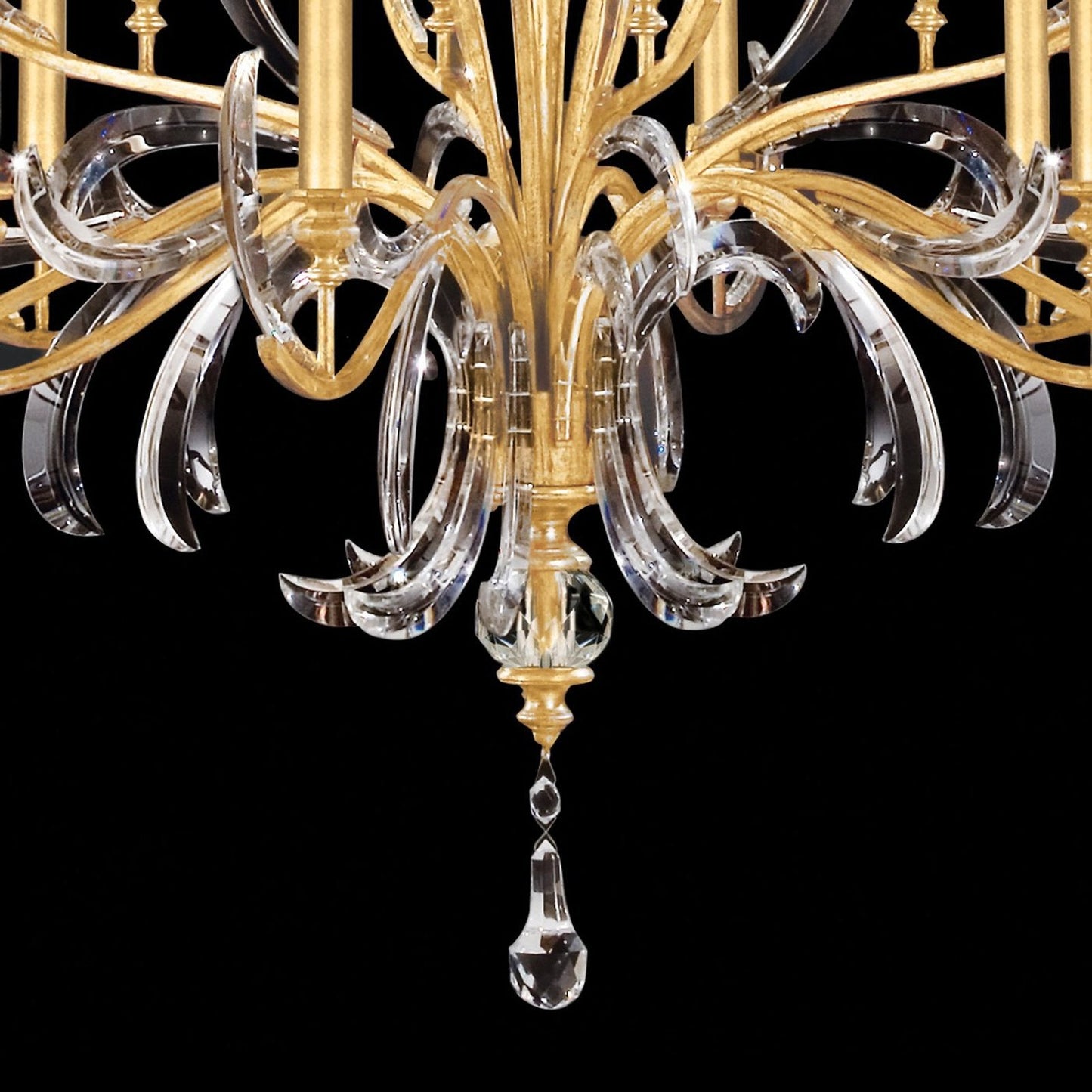 Fine Art Beveled Arcs 58" Chandelier