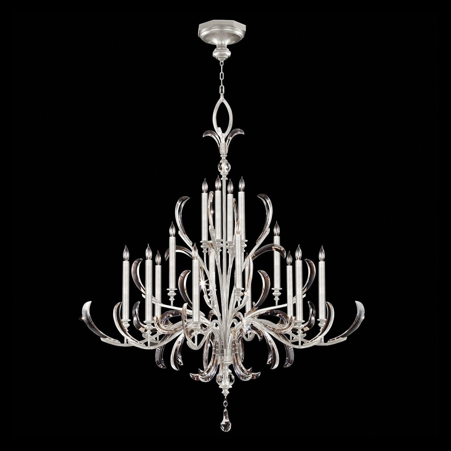 Fine Art Beveled Arcs 58" Chandelier