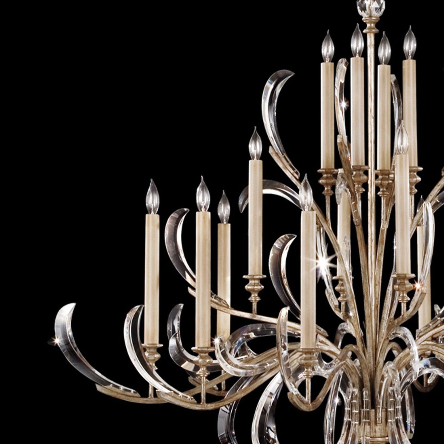 Fine Art Beveled Arcs 58" Chandelier