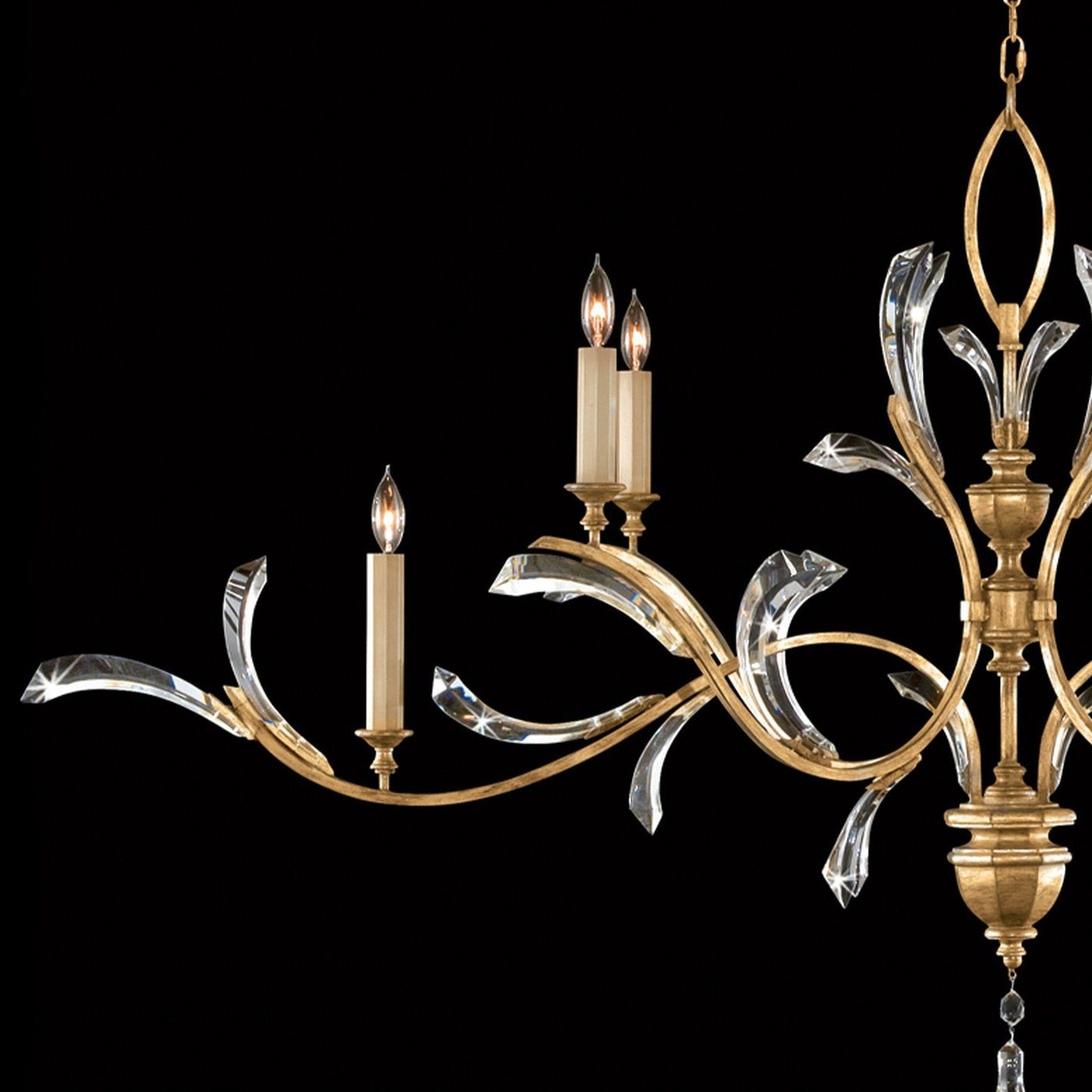 Fine Art Beveled Arcs 74" Chandelier