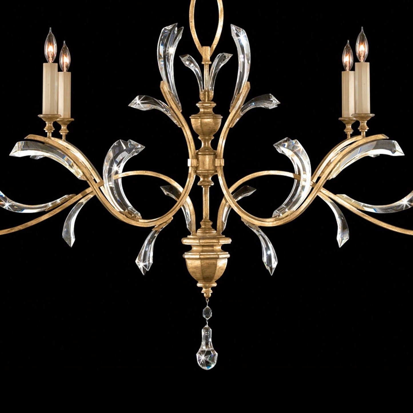 Fine Art Beveled Arcs 74" Chandelier