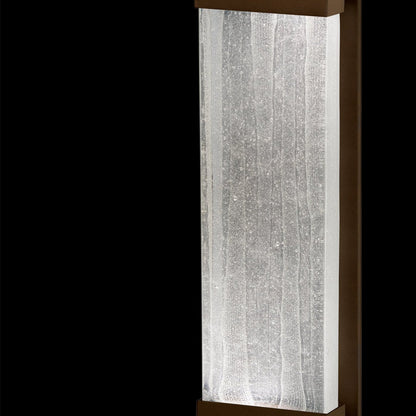 Fine Art Crystal Bakehouse 24" Spires Crystal Sconce