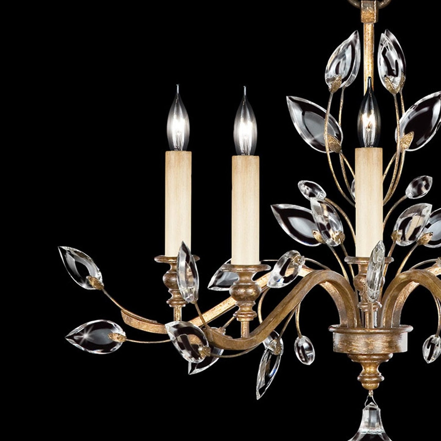 Fine Art Crystal Laurel 32" Round Chandelier