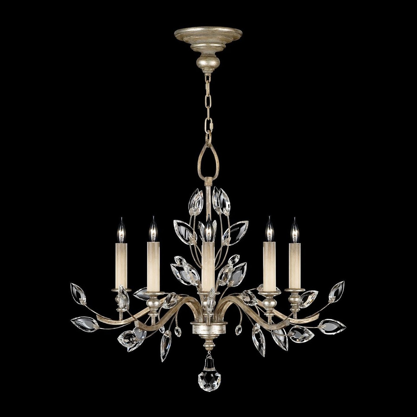 Fine Art Crystal Laurel 32" Round Chandelier