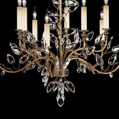 Fine Art Crystal Laurel 43" Round Chandelier