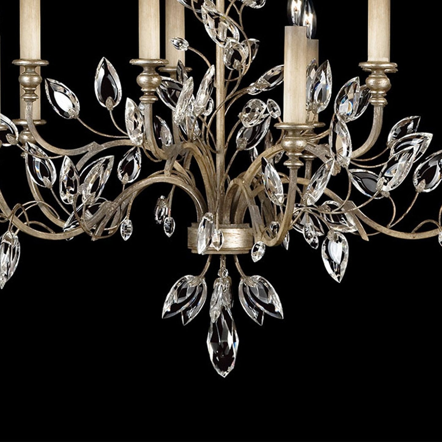 Fine Art Crystal Laurel 43" Round Chandelier