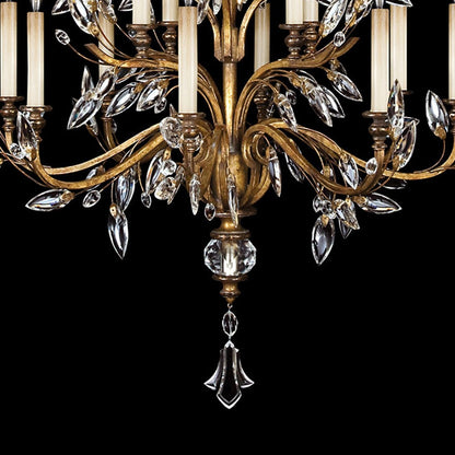 Fine Art Crystal Laurel 45" Round Chandelier