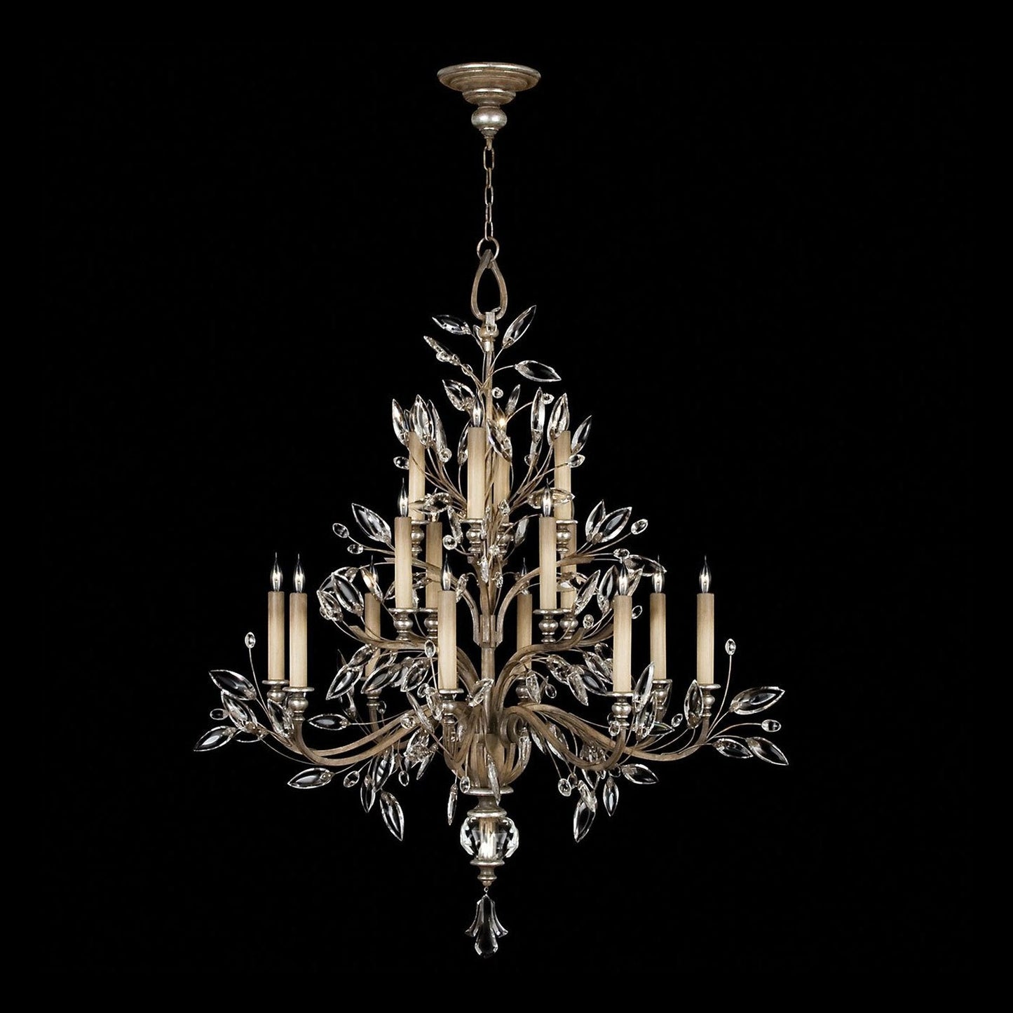 Fine Art Crystal Laurel 45" Round Chandelier