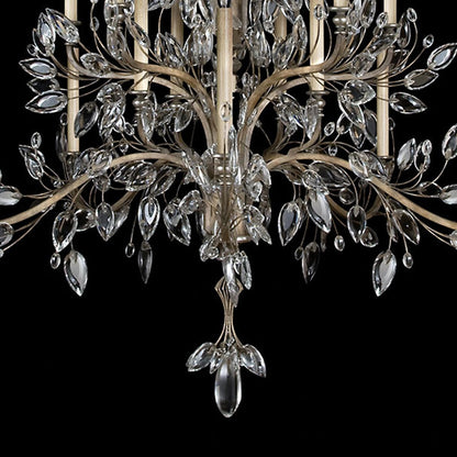 Fine Art Crystal Laurel 75" Round Chandelier