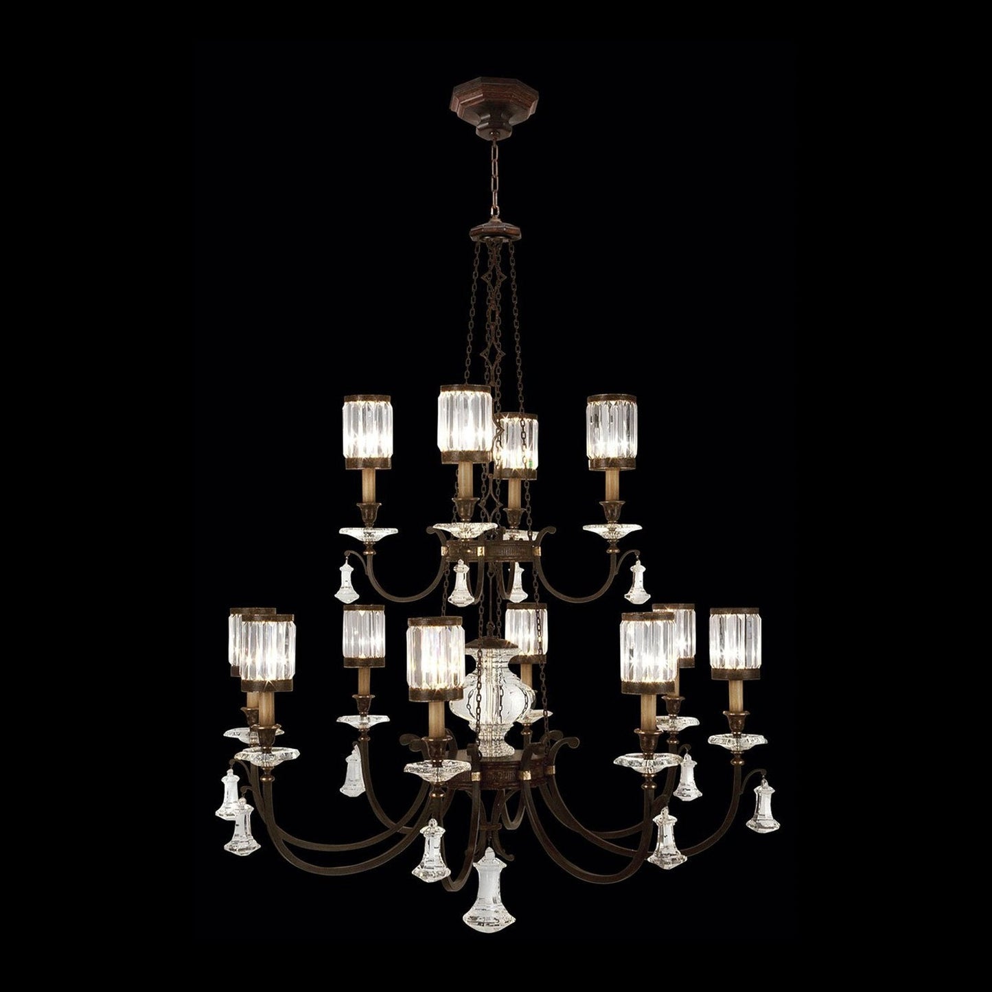 Fine Art Eaton Place 53" Round Chandelier