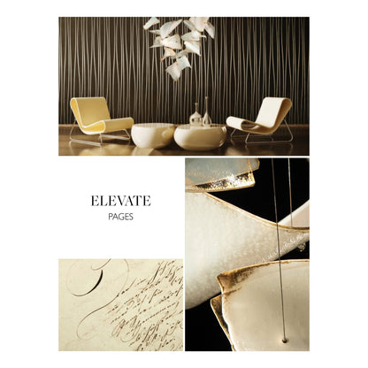 Fine Art Elevate 54" Pages Rectangular Pendant