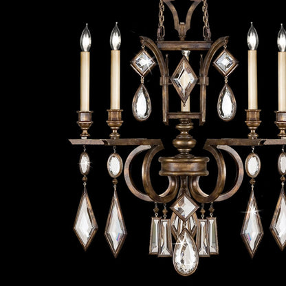 Fine Art Encased Gems 27" Round Chandelier