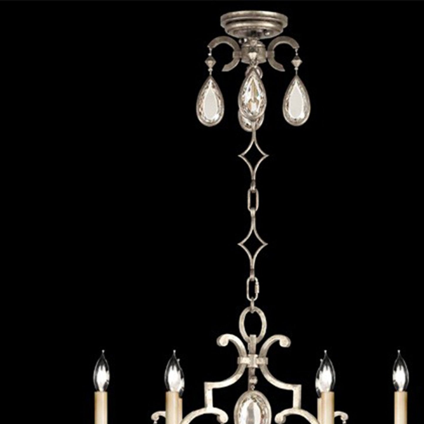 Fine Art Encased Gems 29" Round Chandelier