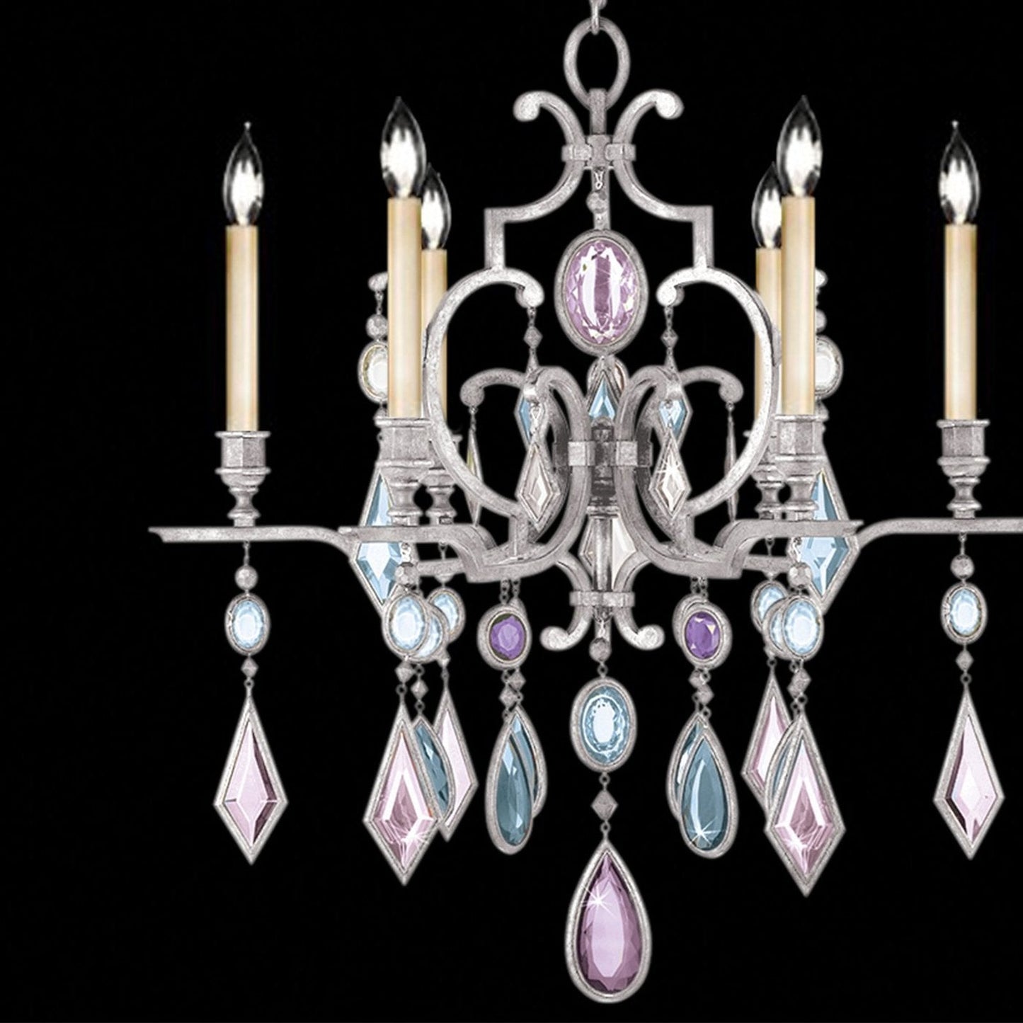 Fine Art Encased Gems 29" Round Chandelier