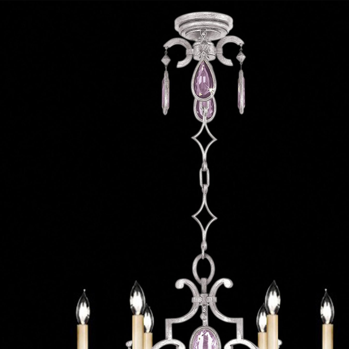 Fine Art Encased Gems 29" Round Chandelier