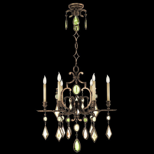 Fine Art Encased Gems 29" Round Chandelier