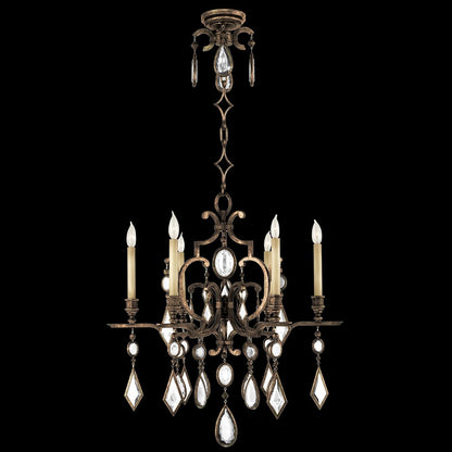 Fine Art Encased Gems 29" Round Chandelier