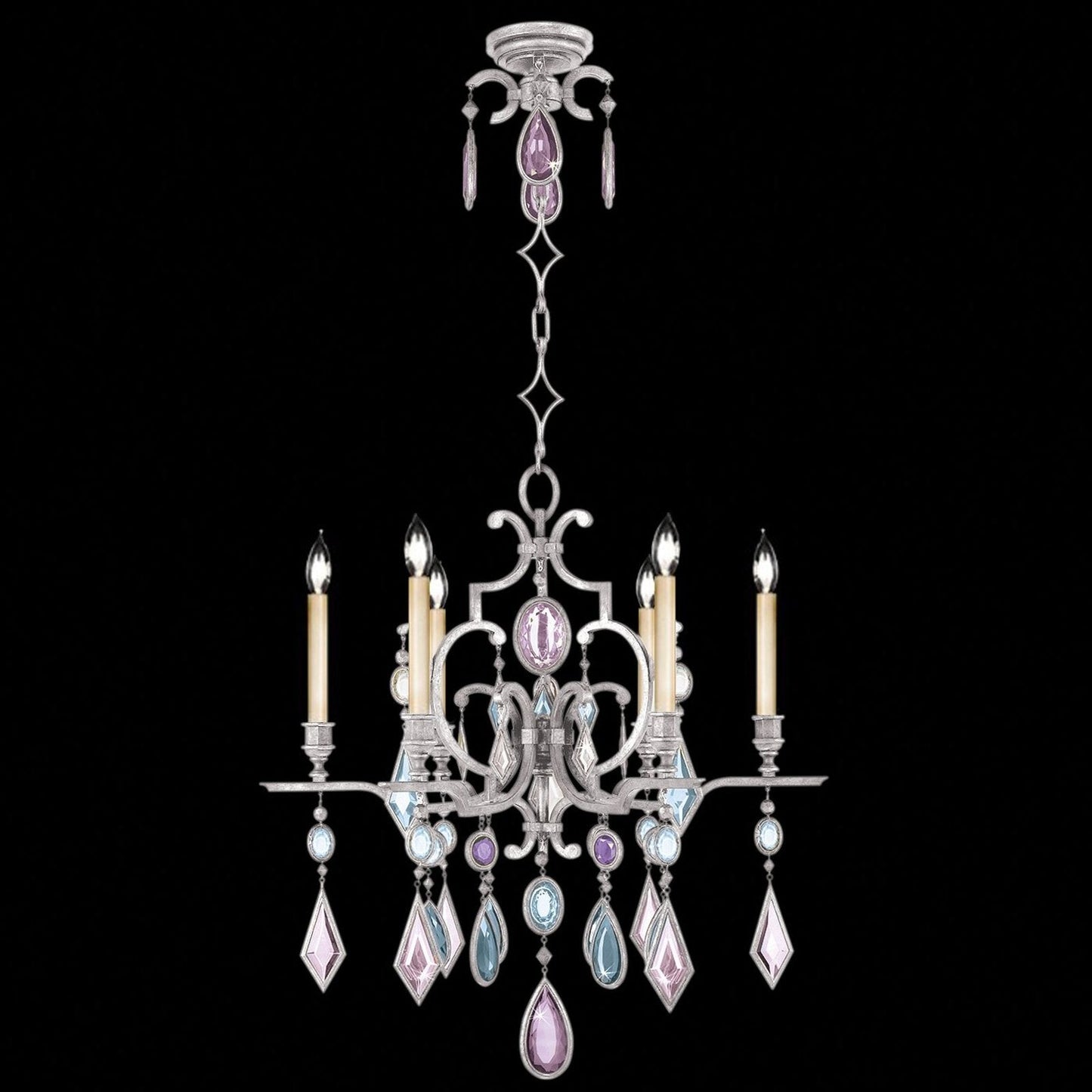 Fine Art Encased Gems 29" Round Chandelier