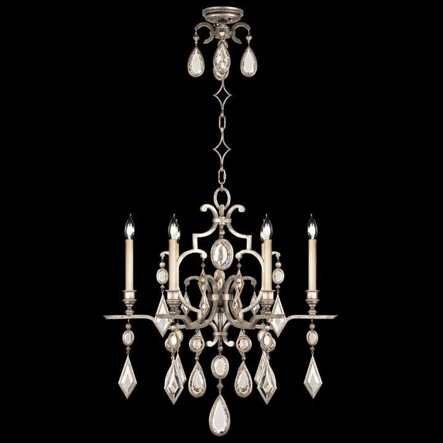 Fine Art Encased Gems 29" Round Chandelier